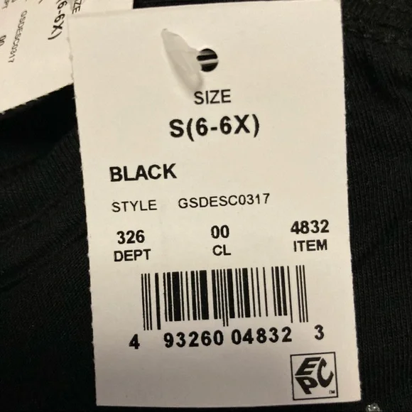 Disney NWT Girls Descendants Sz 6/6X T-shirt So Not Ordinary - Picture 4 of 6